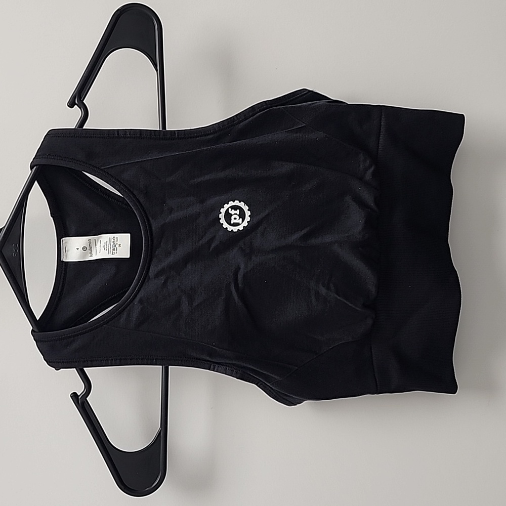 Lululemon x Planet Fitness Black Sports Bra Size 4